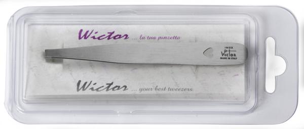 WICTOR PROFESSIONAL STAINLESS STEEL TWEEZERS WITH STRAIGHT TIPS