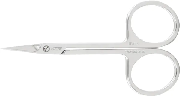 533037 - PROFESSIONAL S.S.CUTICLE SCISSORS HOOCK TIPS 3.7"