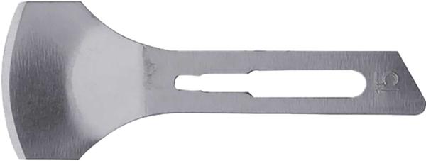 50 DISPOSABLE STAINLESS STEEL GOUGES NO. 15 - 725415