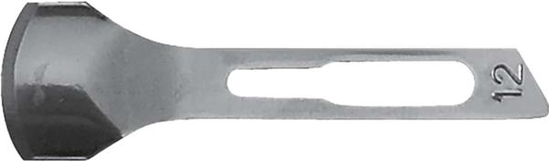 50 DISPOSABLE STAINLESS STEEL GOUGES NO. 12 - 725412