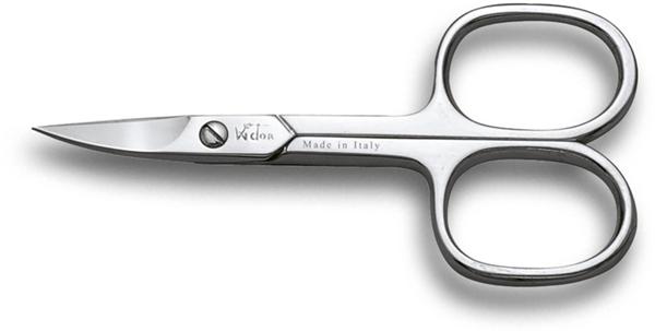 562035 - NICKEL-PLATED NAIL SCISSORS WITH CURVED TIPS